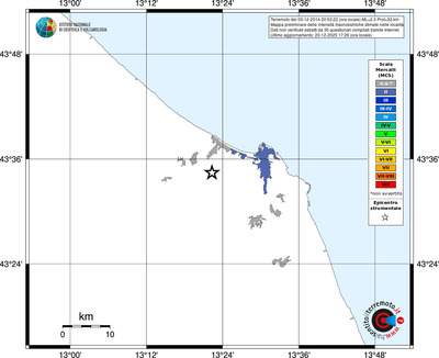 Mappa MCS - territori località