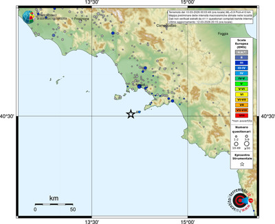 Mappa EMS - località
