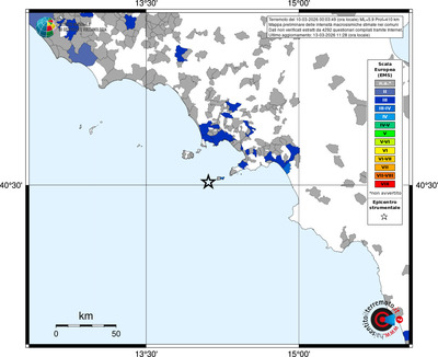 Mappa EMS - territori comuni