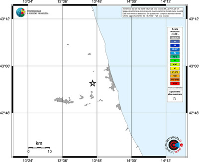 Mappa MCS - territori località