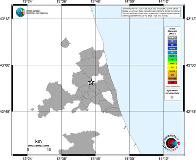 Mappa MCS - territori comuni