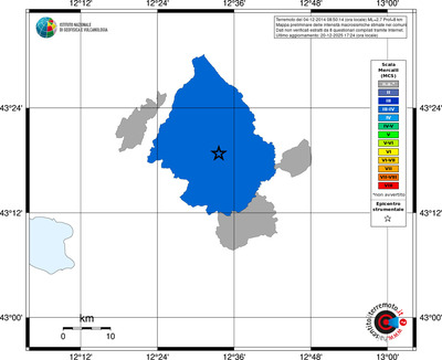 Mappa MCS - territori comuni