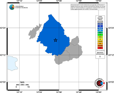 Mappa MCS - territori comuni