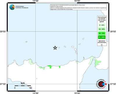 Mappa territorio comunale con almeno 3 questionari