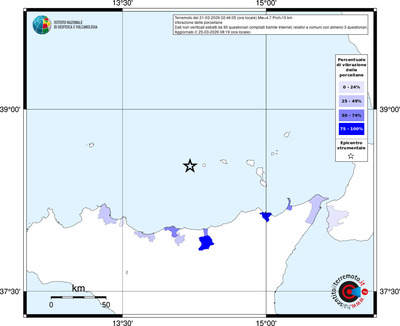 Mappa territorio comunale con almeno 3 questionari
