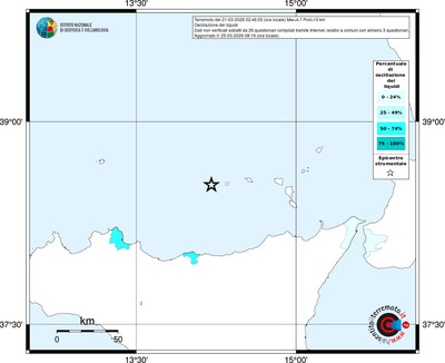 Mappa territorio comunale con almeno 3 questionari