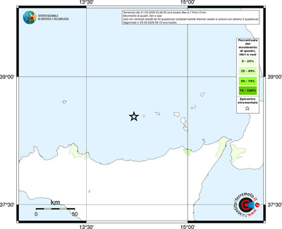 Mappa territorio comunale con almeno 3 questionari