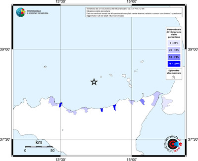 Mappa territorio comunale con almeno 3 questionari