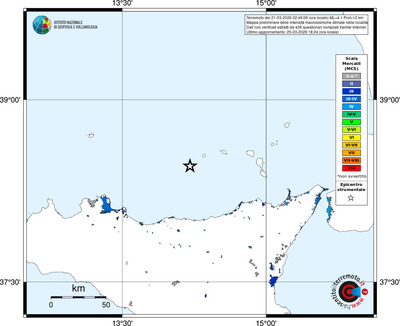 Mappa MCS - territori località