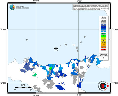 Mappa MCS - territori comuni