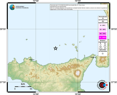 Mappa comuni con almeno 3 questionari