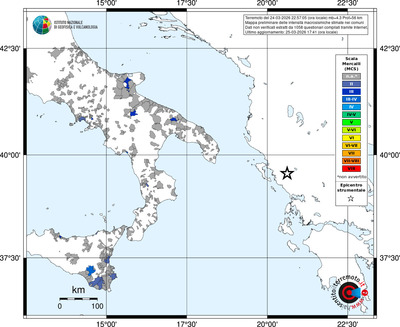 Mappa MCS - territori comuni