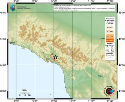 Mappa comuni con almeno 3 questionari