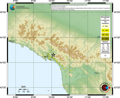 Mappa comuni con almeno 3 questionari