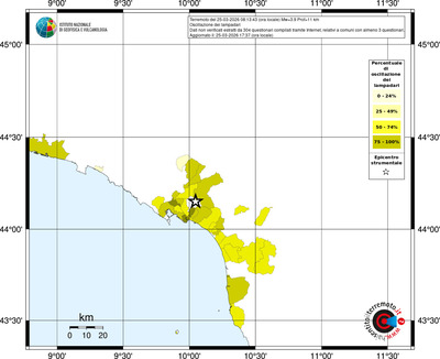 Mappa territorio comunale con almeno 3 questionari