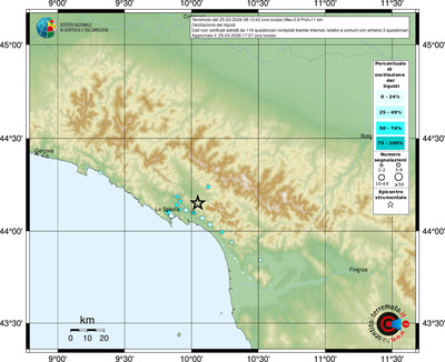 Mappa comuni con almeno 3 questionari