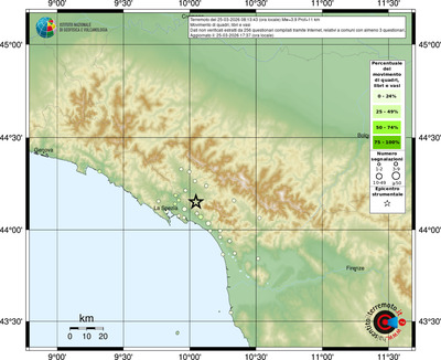 Mappa comuni con almeno 3 questionari
