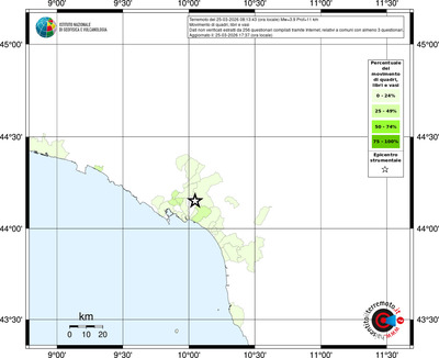 Mappa territorio comunale con almeno 3 questionari