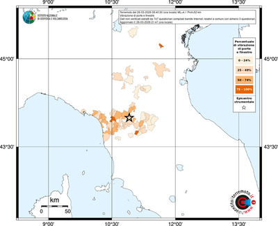 Mappa territorio comunale con almeno 3 questionari