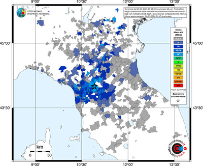Mappa MCS - territori comuni
