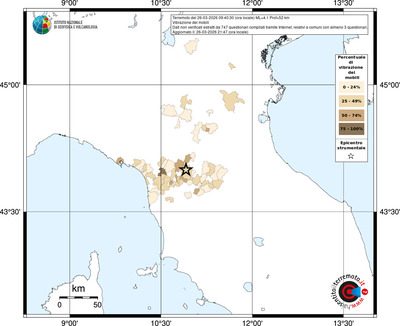 Mappa territorio comunale con almeno 3 questionari