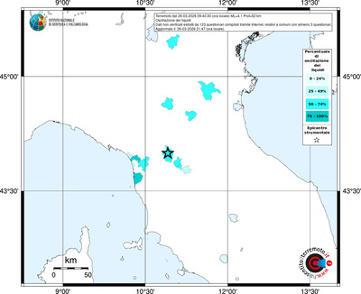 Mappa territorio comunale con almeno 3 questionari