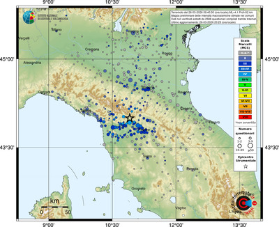 Risentimento macrosismico MCS