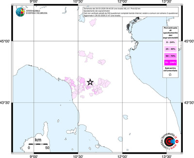 Mappa territorio comunale con almeno 3 questionari