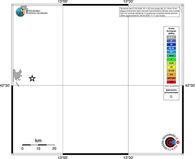 Mappa EMS - territori località