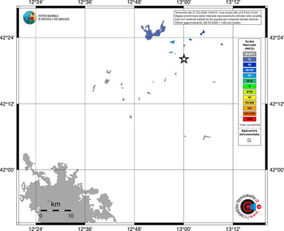 Mappa MCS - territori località