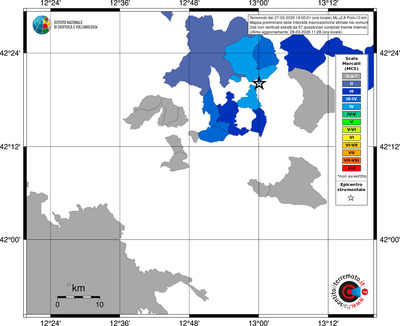 Mappa MCS - territori comuni