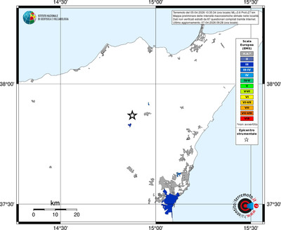 Mappa EMS - territori località