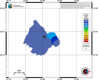 Mappa MCS - territori comuni