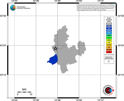 Mappa EMS - territori comuni