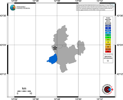 Mappa MCS - territori comuni