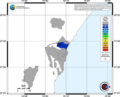 Mappa MCS - territori comuni