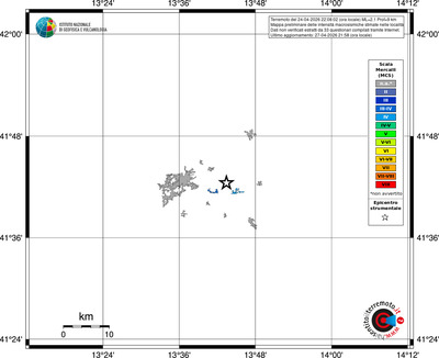 Mappa MCS - territori località