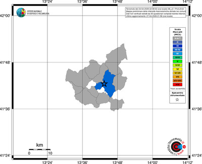 Mappa MCS - territori comuni