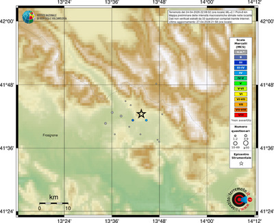 Mappa MCS - località
