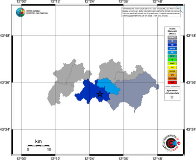 Mappa MCS - territori comuni