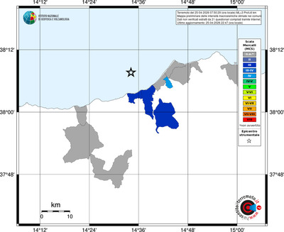 Mappa MCS - territori comuni