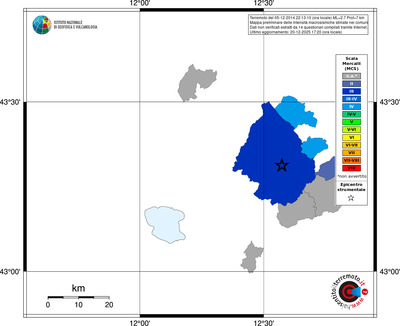 Mappa MCS - territori comuni
