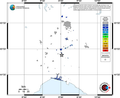 Mappa MCS - territori località
