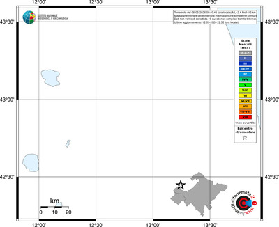 Mappa MCS - territori comuni