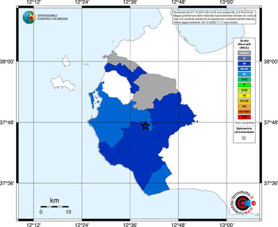 Mappa MCS - territori comuni