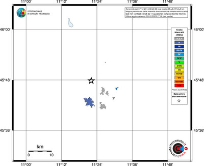 Mappa MCS - territori località