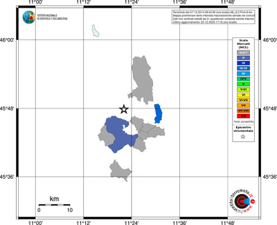 Mappa MCS - territori comuni