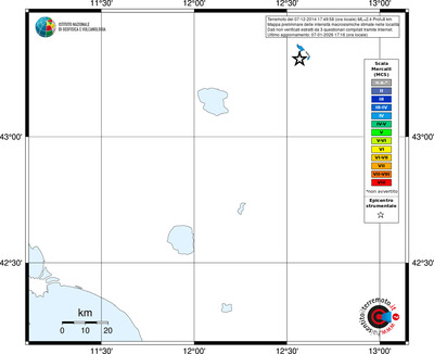 Mappa MCS - territori località