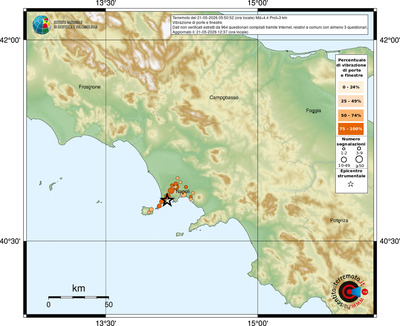 Mappa comuni con almeno 3 questionari