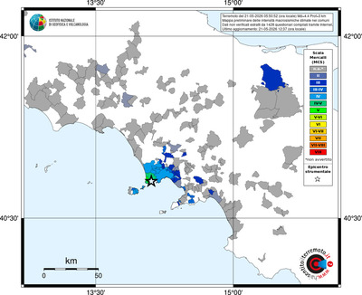 Mappa MCS - territori comuni